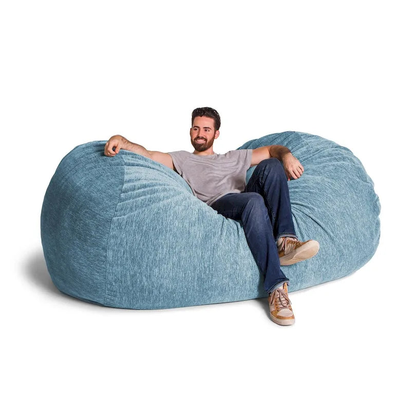 Pouf géant pour adultes - Chenille de qualité supérieure