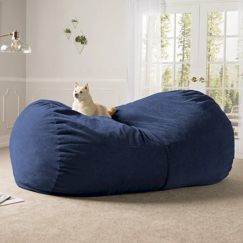 Pouf géant pour adultes - Chenille de qualité supérieure