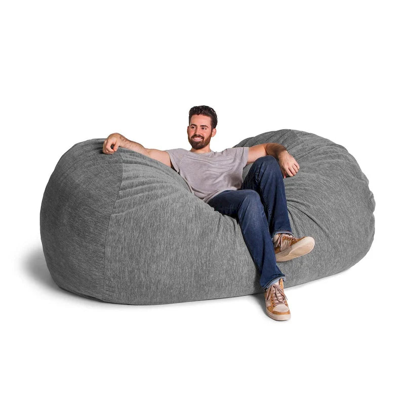 Pouf géant pour adultes - Chenille de qualité supérieure