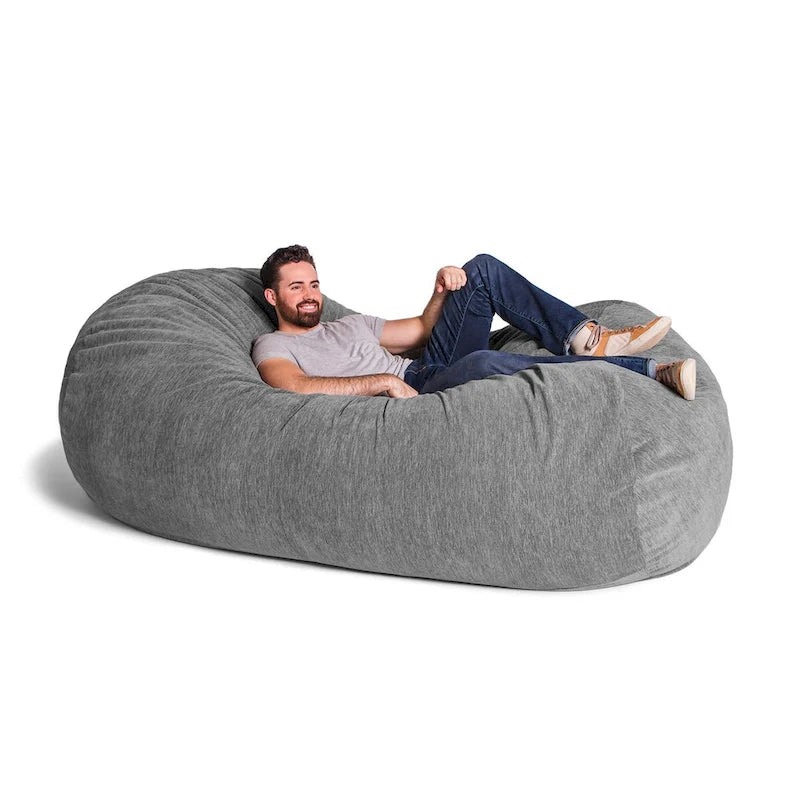 Pouf géant pour adultes - Chenille de qualité supérieure