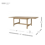 Table de salle à manger avec 20 rallonges